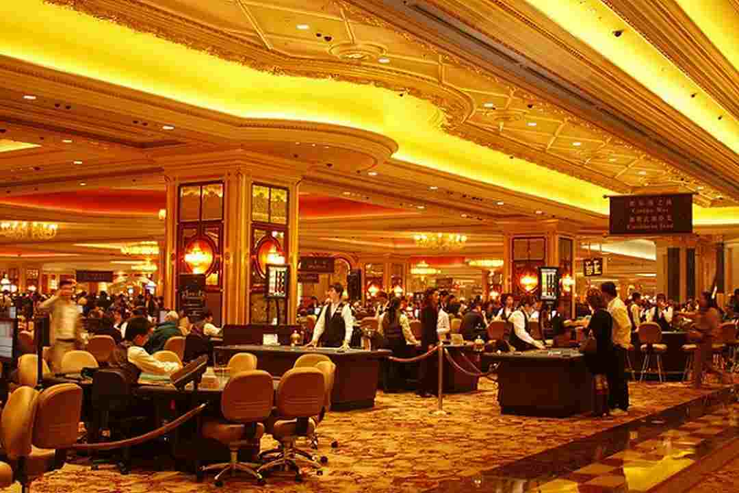 Sảnh casino Grand Diamond sang trọng và đẳng cấp