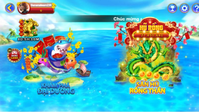 Ngoài bắn cá Fun88, người chơi có thể lựa chọn các chủ đề chơi game khác nhau